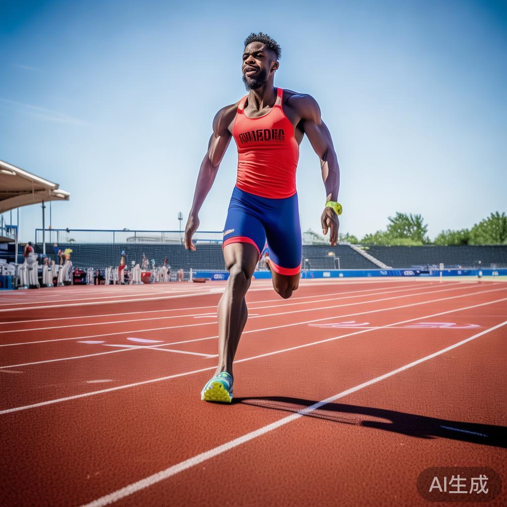 近期举行的国际田径大赛中，运动员们在海德体育中心的